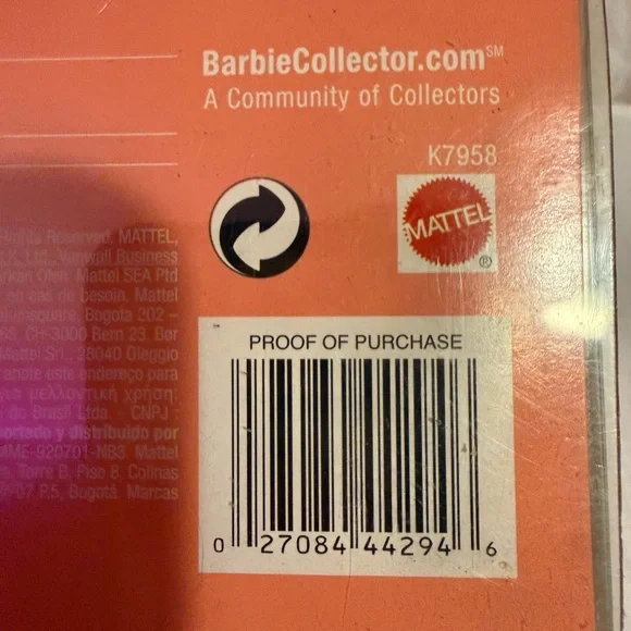 2007 Holiday Barbie Collector Doll Mattel K7958 NRFB Blonde Hair Blue Eyes - Picture 5 of 16